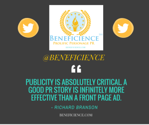 Follow @beneficience on twitter today!