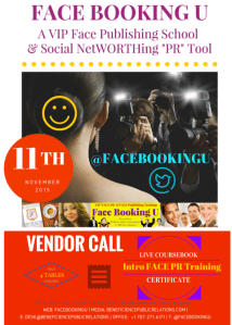 Face Booking U- VENDOR CALL at FaceBookingU.com