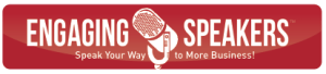 Engaging Speakers Engaging Speakers is a powerful networking organization that offers an opportunity for experts to transform their love and passion into a message that best serves the needs of the world.  We provide members with a unique opportunity to build strong relationships, in a safe and supportive environment, that assists them in growing a successful business through meetings, mentoring, website and marketing.  We serve as a resource for meeting planners to find gifted speakers to educate and entertain their audiences.
