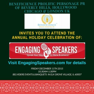 Visit http://EngagingSpeakers.com today for details. Media Contact:  Tracey Bond for media opportunites, et als. 