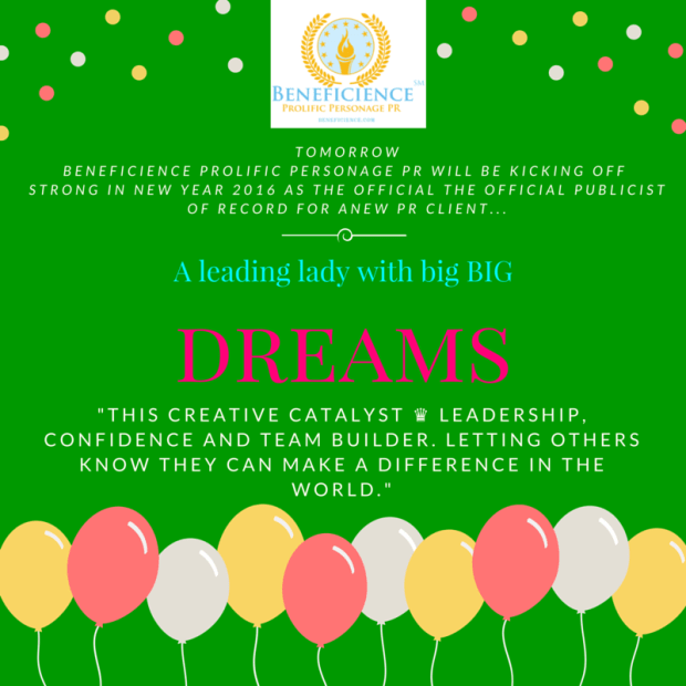 Stay tuned right here for the announcement Saturday De. 19th 2015 at Beneficience.com