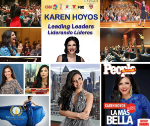Karen Hoyos - Global Transformational Leader Celebrity Coach - Speaker & Author at Beneficience PR - Graphic Image eDesigned By Tracey Bond BondGirl007PenTerprises.com for Beneficience.com PR Elite Social Busines
