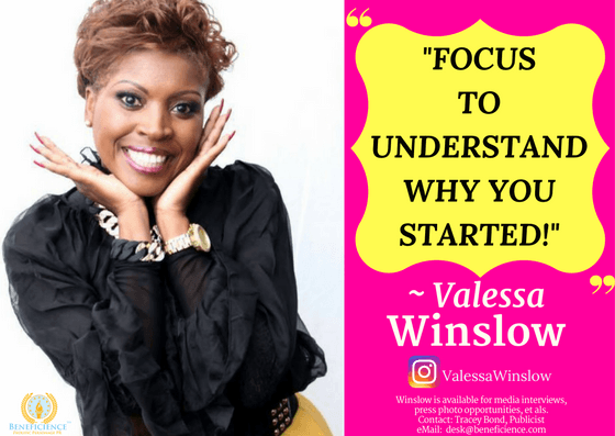 Valessa Winslow on Instagram – Inspire2BTransformedAuthorquotes on purpose Valessa Winslow is available for media interviews and press opportunities & more at email desk@beneficience.com